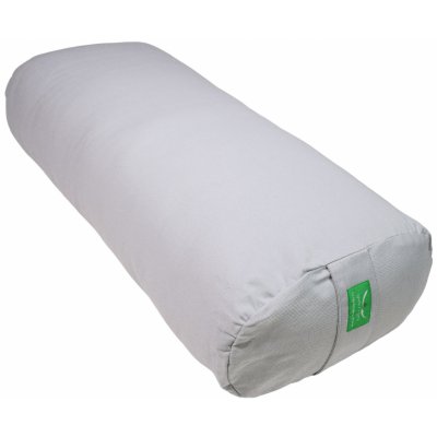 Yogacentrum Bolster Ovál Light Grey 63x30x15 cm – Zboží Mobilmania