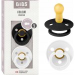Bibs Colour Black White černá bílá 2 ks – Zboží Dáma