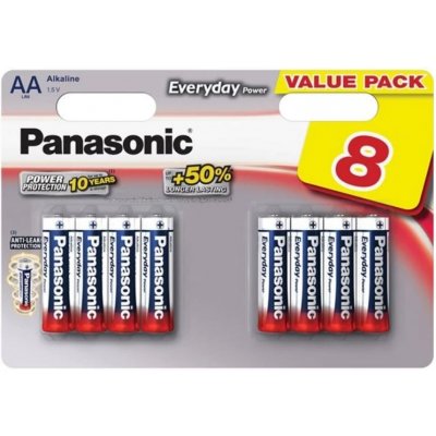 Panasonic Everyday Power AA 8ks 00230849 – Zbozi.Blesk.cz