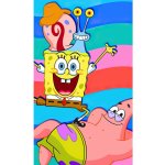 Carbotex Dětský ručník Sponge Bob s Patrickem a Garym 30 x 50 cm – Zboží Dáma