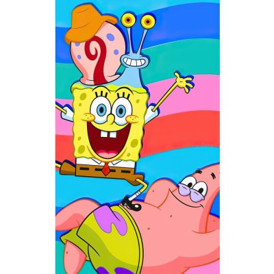 Carbotex Dětský ručník Sponge Bob s Patrickem a Garym 30 x 50 cm – Zboží Dáma