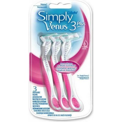 Gillette Simply Venus 3 Pink 3 ks – Zboží Mobilmania