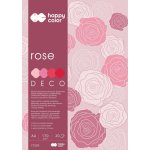 Happy Color Blok Deco Rose A4 170g 20 listů 4 barvy růžovo-červené odstíny HA 3717 2030 062 – Zboží Dáma