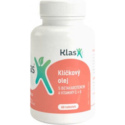 Klas Klíčkový olej s betakarotenem a vitamíny C, E, 60 tablet – Hledejceny.cz