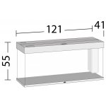 Juwel Rio LED 240 akvarijní set černý 121 x 41 x 55 cm, 240 l – Sleviste.cz