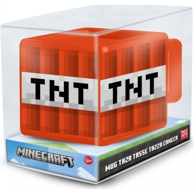 EPEE Merch Minecraft Hrnek 3D TNT Box STOR 440 ml