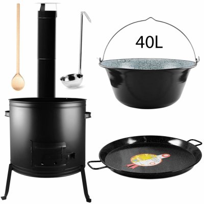 Perfect Home 40L Kotlíková souprava s 55cm pánví, 8ks, PL-Set-144 – Hledejceny.cz