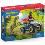 Schleich 41466 Quad escape from Velociraptor – Zboží Dáma