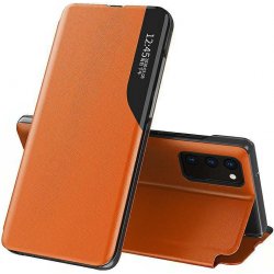 Pouzdro Sligo Case Smart Flip na Samsung S21 Ultra - oranžové