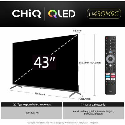 CHiQ U43QM9G – Sleviste.cz