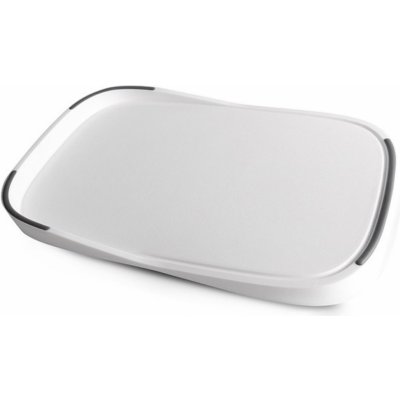 VIALLI DESIGN Livio bílé 36,5 x 24,5 cm - plastové kuchyňské prkénko – Zboží Mobilmania