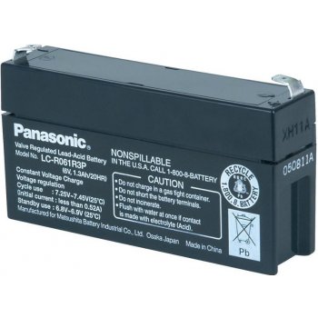 Panasonic LC-R061R3P 6V 1,3Ah