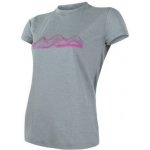 Sensor Merino Active Orchid Dámské triko s krátkým rukávem – Hledejceny.cz