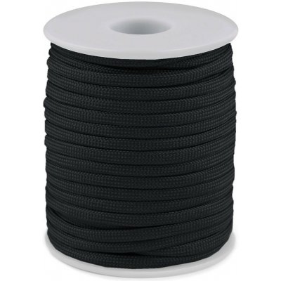 Padáková / oděvní šňůra Ø4 mm Varianta: 11 (39) černá, Balení: 25 m – Hledejceny.cz