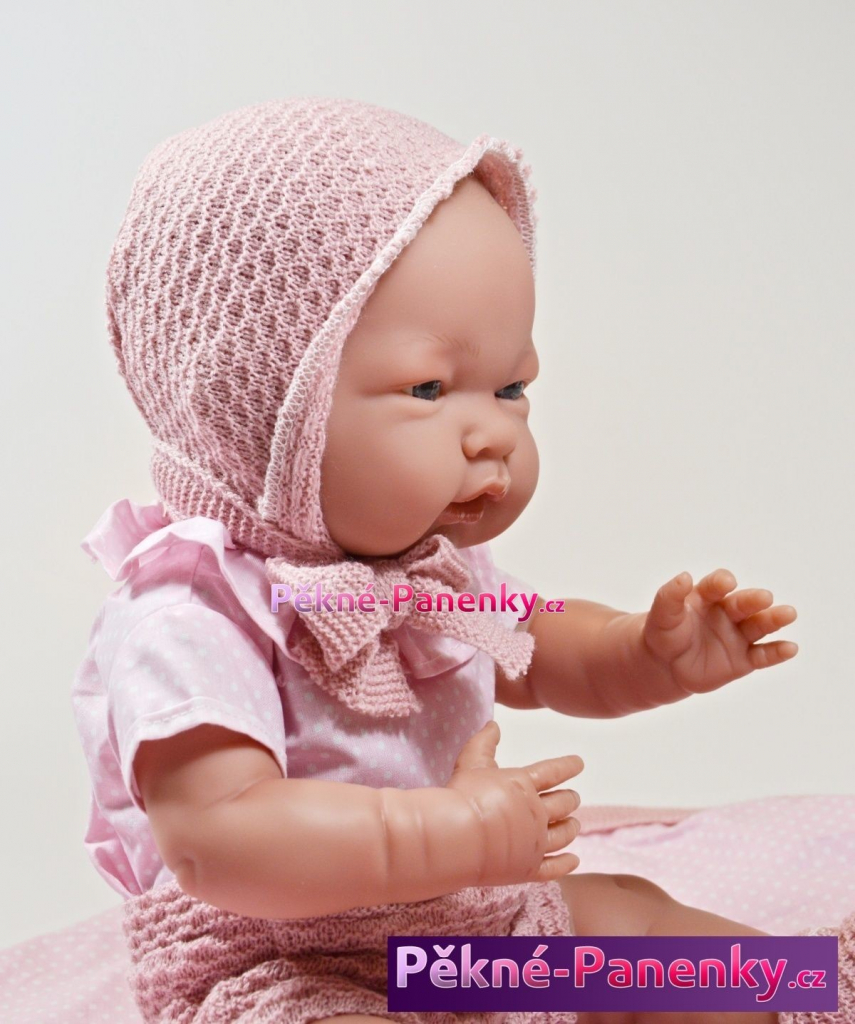 D´nenes realistické miminko Isabel 43 cm