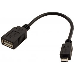 Roline 11.02.8311 USB 2.0 , USB A(F) - microUSB B(M), OTG, 0,15m