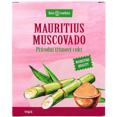 BioNebio Cukr třtinový Muscovado 400 g – Zboží Dáma