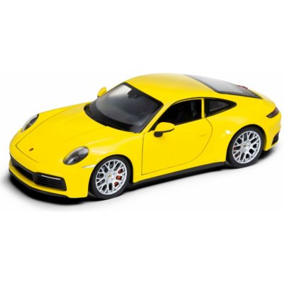 Welly Carrera Porsche 911 4S žluté 1:24