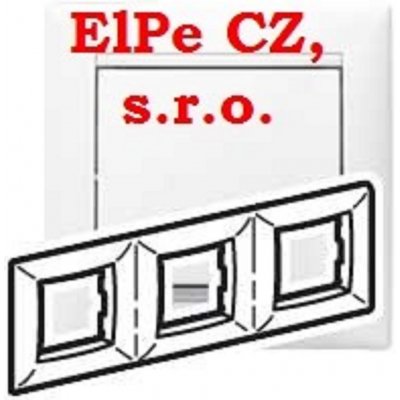 Legrand Valena trojrámeček bílá 774453 – Sleviste.cz