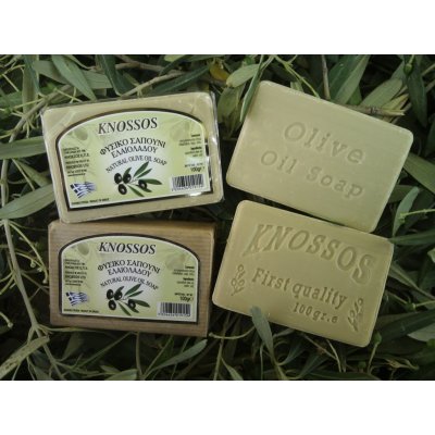 Knossos přírodní olivové mýdlo bílé 100 g – Zbozi.Blesk.cz