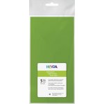 HEYDA Hedvábný papír 50 x 70 cm světle zelený 5 ks – Zboží Dáma