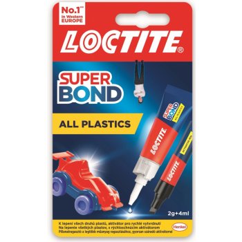 LOCTITE Super Attak All Plastics 2g + 4g