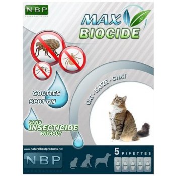 Juko Max Biocide Spot-on Cat 5 x 1 ml