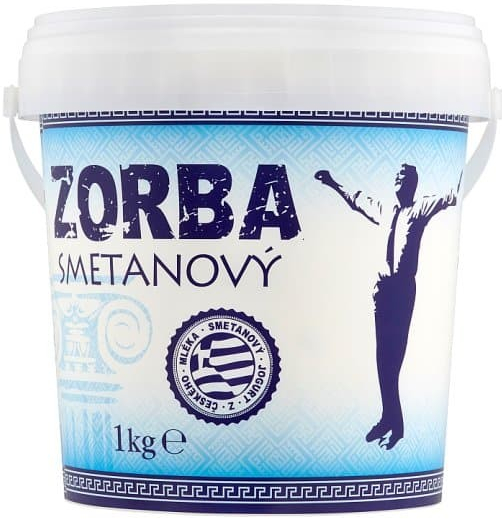 Zorba Smetanový jogurt bílý řeckého typu 1 kg od 94 Kč - Heureka.cz