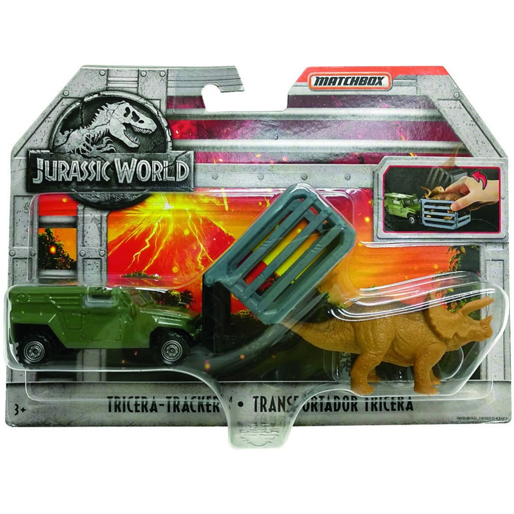 Matchbox Jurský svět Dinokáry — Heureka.cz