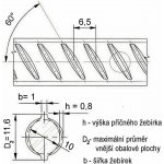 Betonářská ocel Ø 10 mm rovná – 6 m – Sleviste.cz