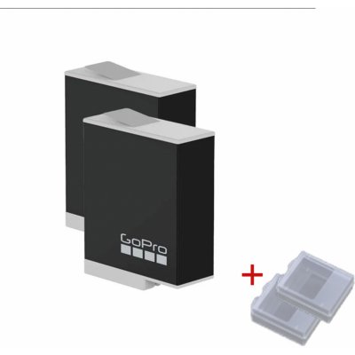 GoPro Enduro Rechargeable Battery 2-pack ( Baterie HERO9 / HERO10 Black ) ADBAT-211 – Zboží Mobilmania