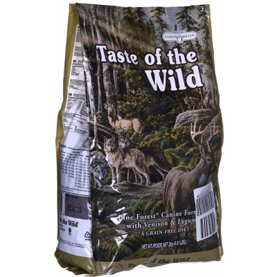 Taste of The Wild Pine Forest Dry dog ??food 2 kg – Zboží Mobilmania