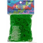 Rainbow Loom náhradní gumičky tmavě zelené 600 ks – Zboží Mobilmania