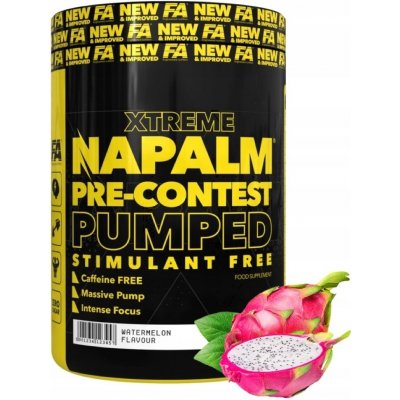 Fitness Authority Xtreme Napalm Pre-Contest Stimulant Free 350 g – Zboží Mobilmania
