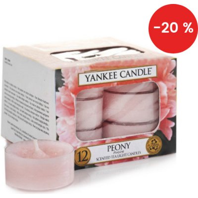 Yankee Candle Peony 12 x 9,8 g – Zbozi.Blesk.cz