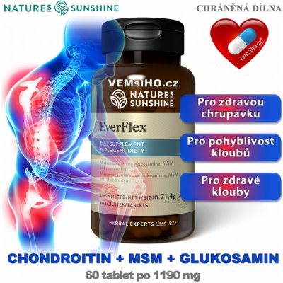 Nature’s Sunshine EverFlex 60 tablet po 1190 mg – Hledejceny.cz