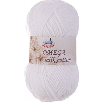 VLNIKA Příze Omega Varianta: 730 bílá – Zboží Dáma