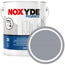 Rust-Oleum Antikorozní elastický nátěr Noxyde Peganox Stříbrošedá RAL7001 GREY 5kg