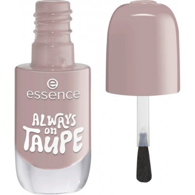 essence Lak na nehty Gel 37 Always on taupe 8 ml – Zboží Dáma
