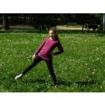 dívčí tunika JOŽÁNEK dlouhý rukáv cyklámen – Sleviste.cz