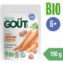 Příkrm a přesnídávka Good Gout Bio Mrkev s farmářským kuřátkem 190 g