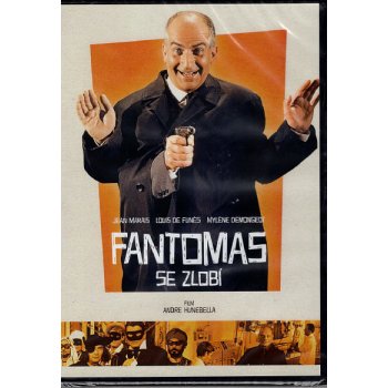 Fantomas se zlobí DVD