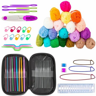 Sada háčkovaných předmětů Maaleo 25886, 69 dílů – Zbozi.Blesk.cz