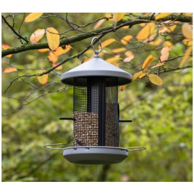 Kerbl Arzberg Závěsné krmítko pro ptáky 19 x 19 x 30 cm kov 87037 – Sleviste.cz