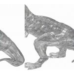 HCM KINZEL 3D Crystal puzzle Tyranosaurus 49 ks – Hledejceny.cz