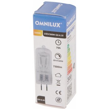 Omnilux 230V 300W GX-6,35