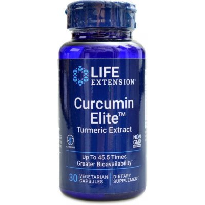 Life Extension Curcumin Elite Turmeric Extract extrakt z kurkumy 30 kapslí – Zbozi.Blesk.cz