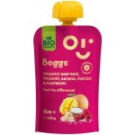 Beggs BIO Dětská rýže s jogurtem, banánem, mangem a malinami 120 g – Sleviste.cz