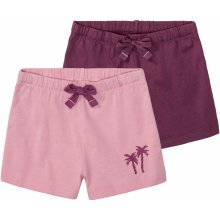 Lupilu Dětské šortky růžová / lila fialová