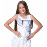Lucky in Love Girls Linen Nouveau Tank white – Zboží Dáma